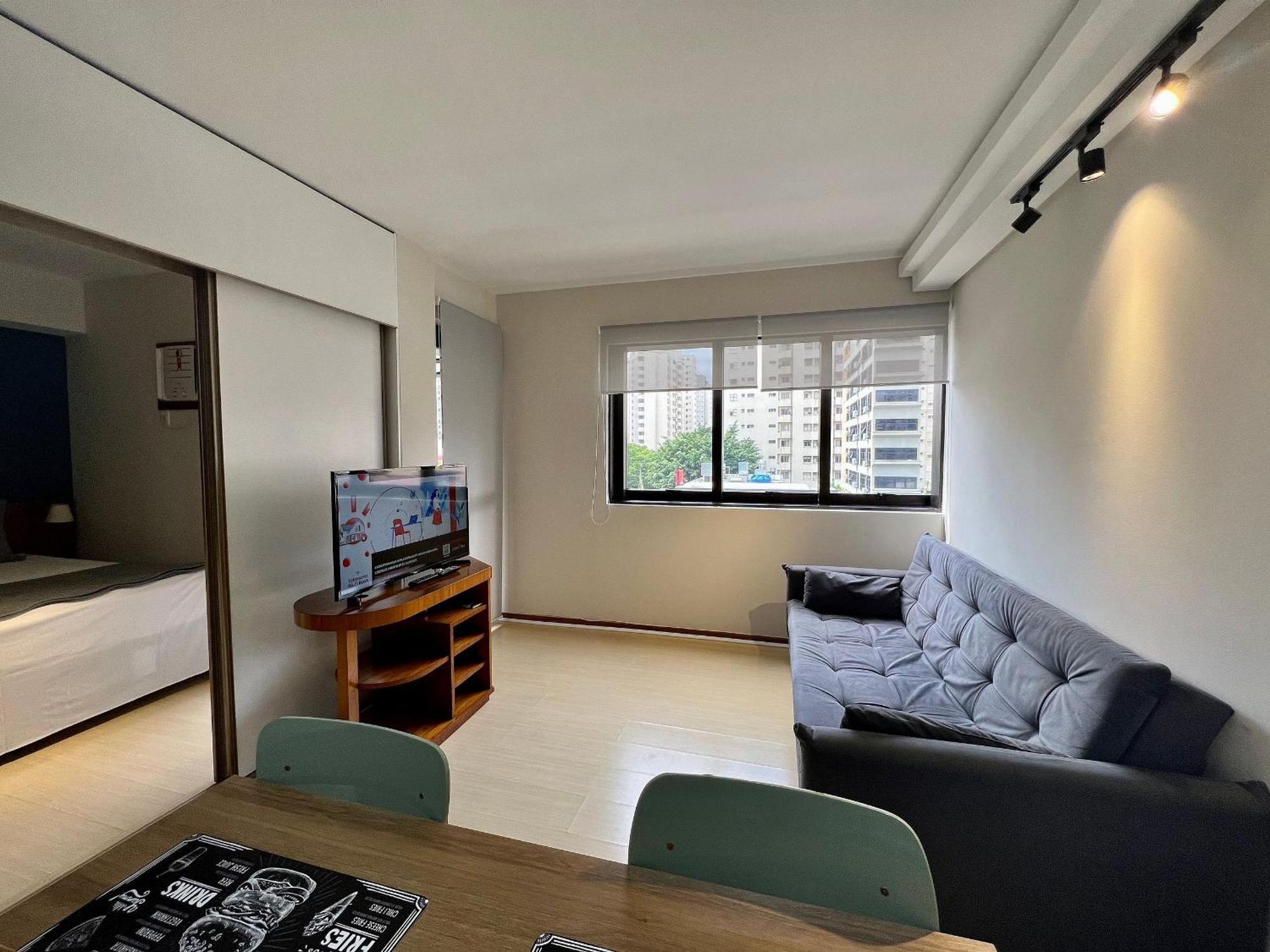 Apartamento Flat Qi Ibirapuera Internet, Garagem E Arrumacao *