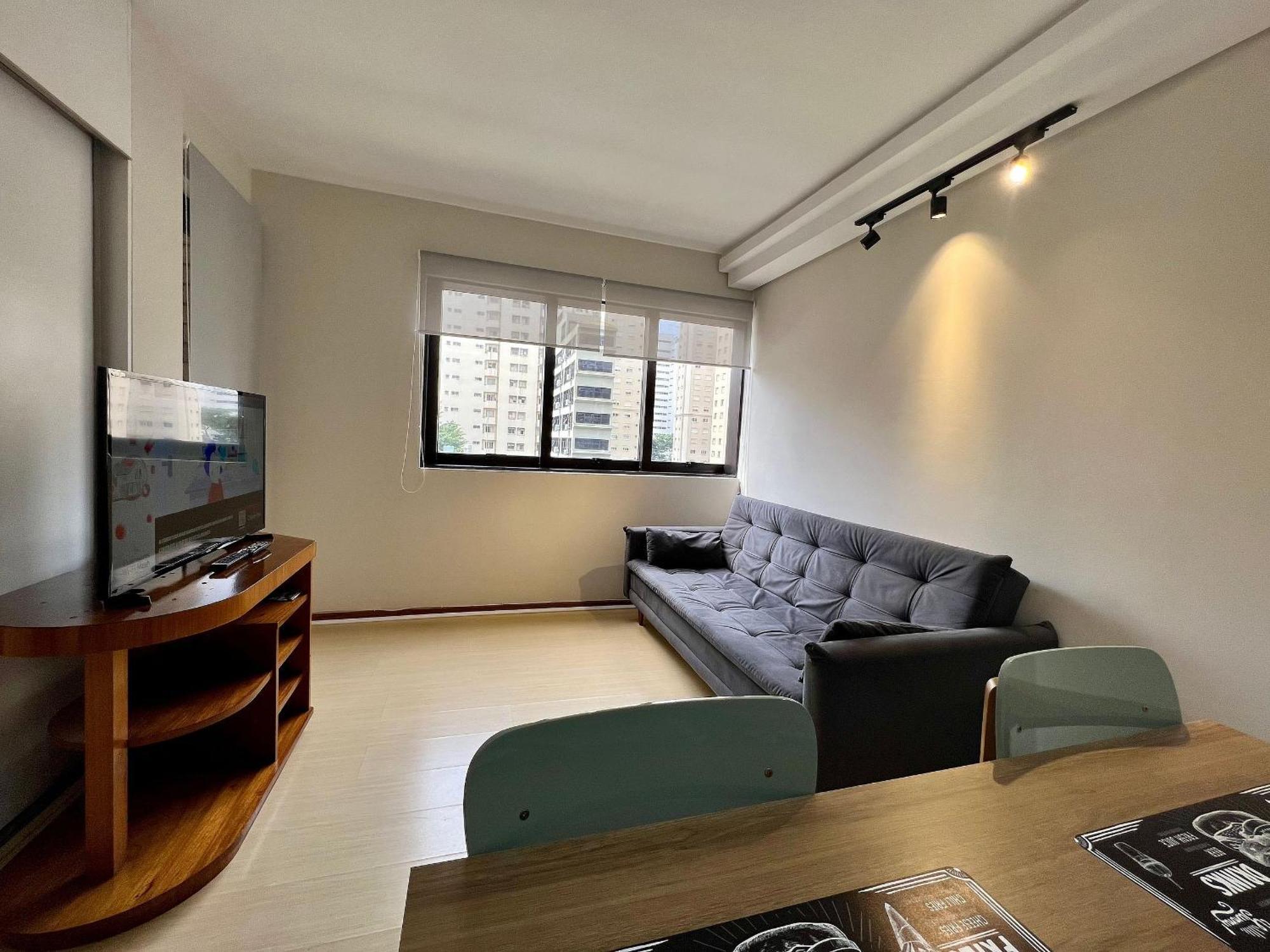 Flat Qi Ibirapuera Internet, Garagem E Arrumacao Apartamento *