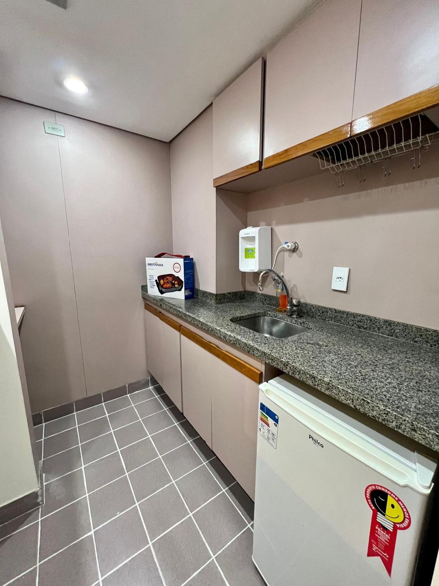 Apartamento Flat Qi Ibirapuera Internet, Garagem E Arrumacao