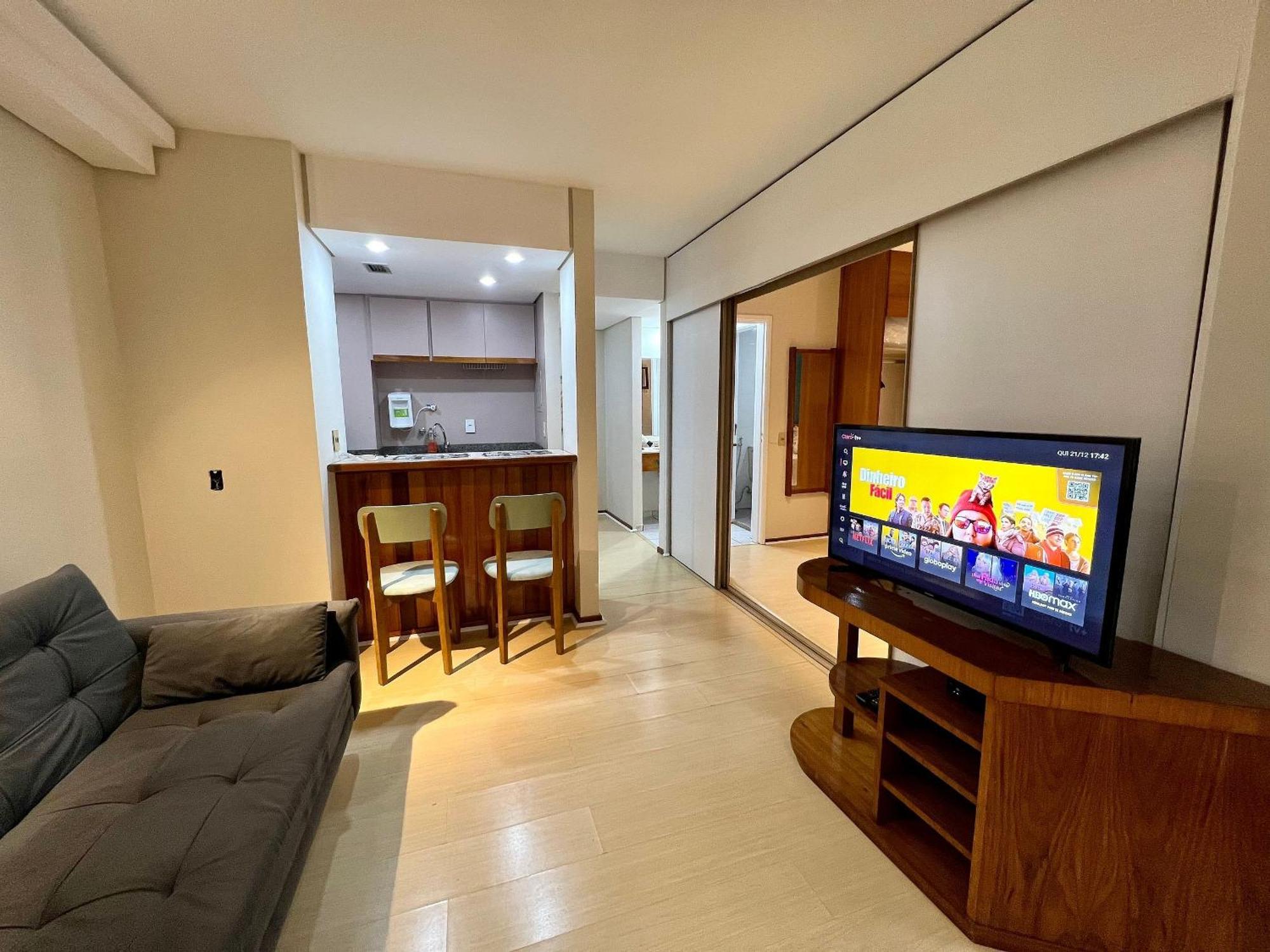 Flat Qi Ibirapuera Internet, Garagem E Arrumacao Apartamento São Paulo
